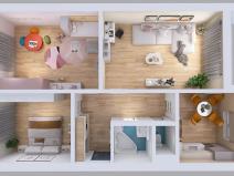 Prodej bytu 3+1, Trutnov, Pampelišková, 75 m2