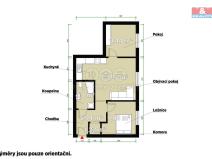 Prodej bytu 3+kk, Vochov, 52 m2