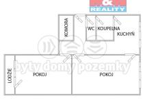 Prodej bytu 2+1, Jirkov, Krušnohorská, 63 m2