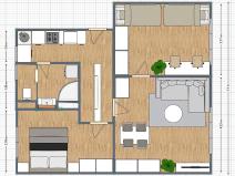 Pronájem bytu 3+1, Meziboří, Hornická, 62 m2