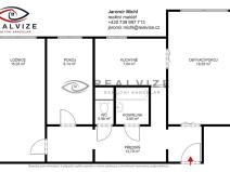 Prodej bytu 3+1, České Budějovice, V. Volfa, 68 m2