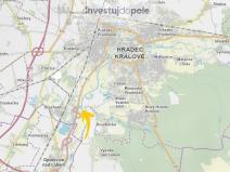 Prodej louky, Hradec Králové - Březhrad, 1285 m2
