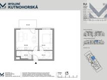 Prodej bytu 2+kk, Praha - Dolní Měcholupy, Kutnohorská, 40 m2