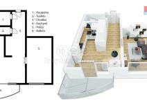 Prodej bytu 1+1, Prostějov - Krasice, Krasická, 34 m2
