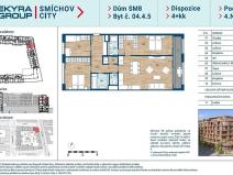 Prodej bytu 4+kk, Praha, Šiklové, 107 m2