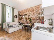 Prodej bytu 1+kk, Praha - Holešovice, Dukelských hrdinů, 25 m2