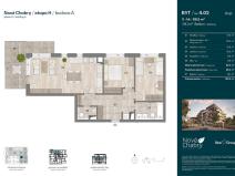 Prodej bytu 3+kk, Praha - Dolní Chabry, 86 m2