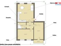 Pronájem bytu 3+kk, Nýřany, Revoluční, 72 m2