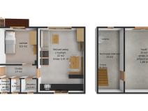 Prodej chaty, Neveklov, 73 m2