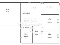 Pronájem bytu 3+kk, Tehovec, U Mototechny, 68 m2