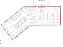 Pronájem kanceláře, Praha - Libeň, Českomoravská, 940 m2