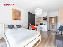 Pronájem bytu 1+kk, Praha - Vršovice, Petrohradská, 30 m2