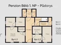 Prodej činžovního domu, Malonty, 389 m2