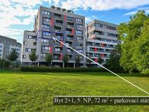 Pronájem bytu 2+1, Olomouc, gen. Píky, 62 m2
