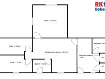Prodej rodinného domu, Mrzky, 86 m2