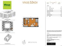 Prodej bytu 1+kk, Praha - Žižkov, 43 m2