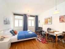 Pronájem bytu 1+kk, Praha - Vinohrady, Záhřebská, 30 m2