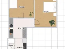 Pronájem bytu 2+1, Praha - Smíchov, Na Celné, 51 m2