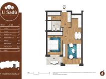 Prodej bytu 2+kk, Hradec Králové, Na Střezině, 52 m2