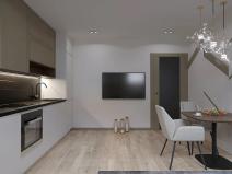 Prodej bytu 2+kk, Praha - Holešovice, Veletržní, 38 m2