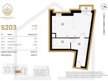 Prodej bytu 1+kk, Černý Důl, 43 m2