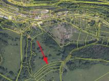 Prodej podílu louky, Valkeřice, 1492 m2