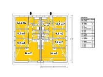 Prodej rodinného domu, Knovíz, U Kostela, 84 m2