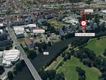 Pronájem bytu 1+kk, Pardubice, nábřeží Závodu míru, 30 m2