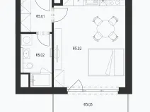 Prodej bytu 1+kk, Plzeň, Pecháčkova, 31 m2