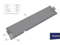 Pronájem skladu, Chrášťany, K Vodojemu, 588 m2