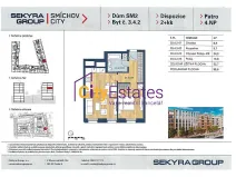 Pronájem bytu 2+kk, Praha - Smíchov, Nádražní, 56 m2