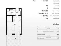 Prodej bytu 1+kk, Praha - Vršovice, Omská, 36 m2