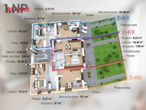 Prodej bytu 3+kk, Třeština, 74 m2