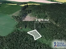 Prodej podílu lesa, Chýstovice, 669 m2
