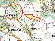 Prodej podílu pole, Břestek, 498 m2