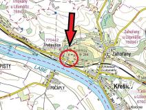 Prodej podílu zahrady, Křešice, 820 m2