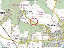 Prodej zahrady, Vinařice, 2575 m2