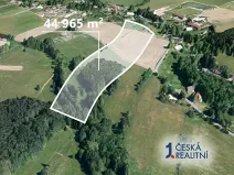 Prodej podílu pole, Jablonné v Podještědí, 8430 m2