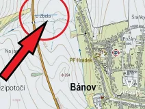 Prodej podílu pole, Bánov, 647 m2