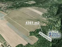 Prodej zahrady, Chyňava, 4361 m2