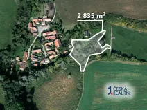 Prodej zahrady, Jenišovice, 2835 m2