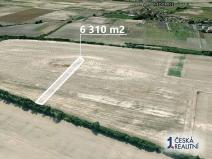 Prodej podílu pole, Všetaty, 3943 m2