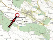 Prodej podílu pole, Vysoké Popovice, 813 m2