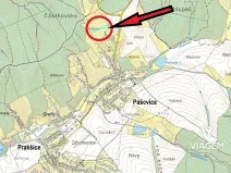 Prodej podílu pole, Pašovice, 1177 m2