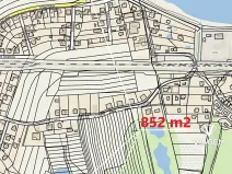 Prodej pole, Řevnice, 852 m2