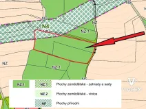 Prodej podílu zahrady, Žitenice, 1116 m2