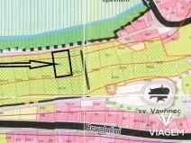 Prodej zahrady, Černčice, 523 m2