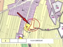 Prodej podílu zahrady, Újezd, 535 m2