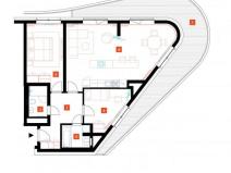 Pronájem bytu 3+kk, Praha - Stodůlky, Mukařovského, 87 m2