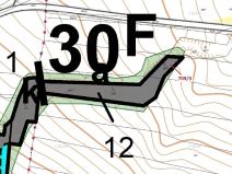 Dražba lesa, Osek, 301 m2